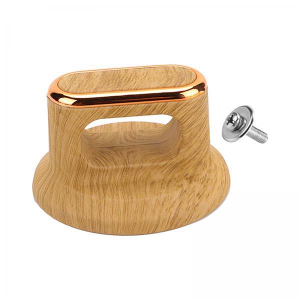 4xUniversal Lid Handle Lid Knob Caps Bakelite for Oil Pot Saucepan Lids Kettle Light Wood