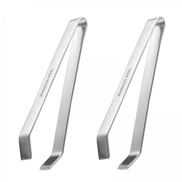 2x2 Pieces Fish Bone Tweezers for Removing Bones & Scales Manual Garlic Peeler