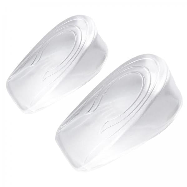4x1 Pair Heel Lift Insert Invisible for High Heels Long Time Standing Hiking Men 3cm