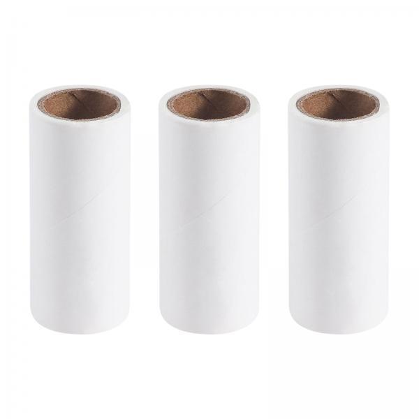 3x3 Rolls Refillable Sticky Hair Dust Brushes Pet Hair for Clothing Furniture