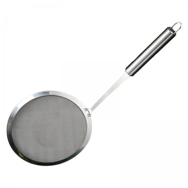 3xStainless Steel Skimmer Spoon Durable Multi Use Skimming and Foam