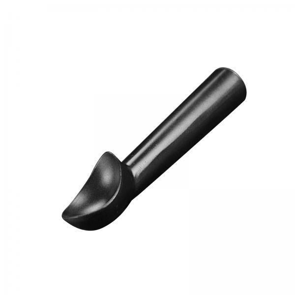 2xIce Cream Scoop Modern Cookie Spoon Durable for Home Dessert Shop Restaurant Black