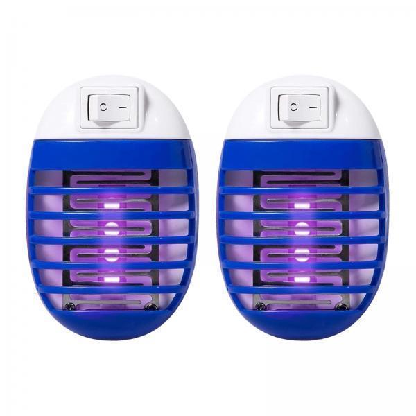 4xMosquitoes Killer Gnat Catchers Plug in Fly Traps for Living Room Home 2 Pieces