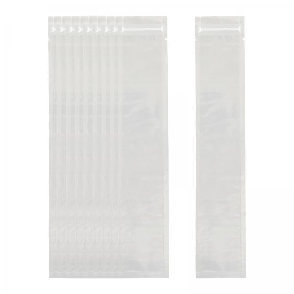 2xPopsicles Bag Ice Bag Freezer Tubes with Zip Seals for Fruit Smoothies Juice 10pcs