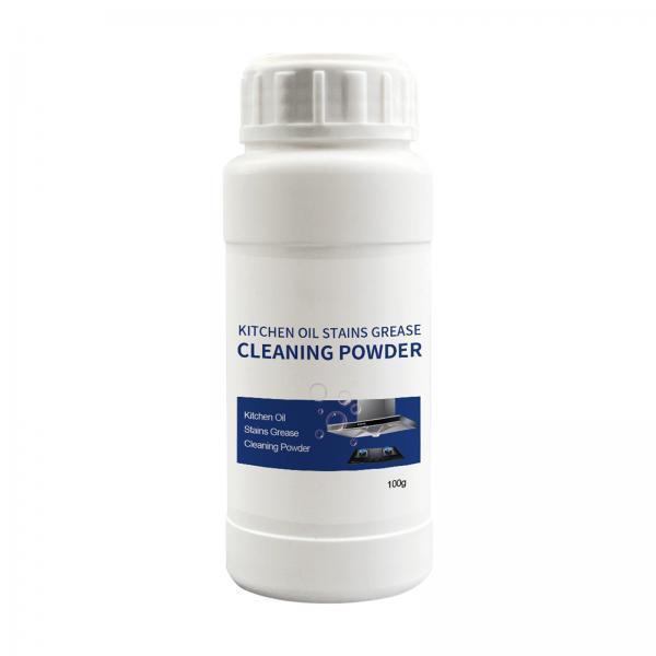 2xKitchen Cleaner Powder Practical Remove Stains for Cooktop Household Kitchen