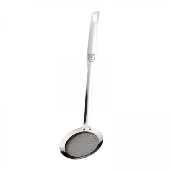 2xHot Pot Skimmer Cooking Strainer Flat Strainer 80 Mesh for Flour Frying 32cmx8.5cm