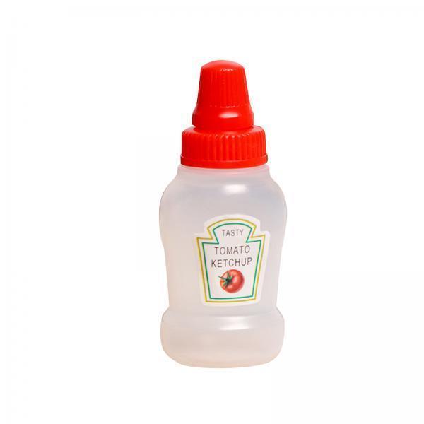 3xMini Tomato Ketchup Bottle Containers Bottle for Kitchen BBQ Outdoor ketchup