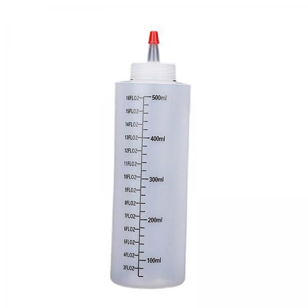 2xSalad Dressing Bottle Leakproof Ketchup Dispenser for home 500ml