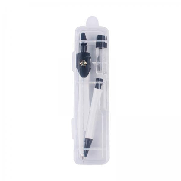 4xDrawing Compass Professional Draw Circle Tool for Geometry Teachers Learning White