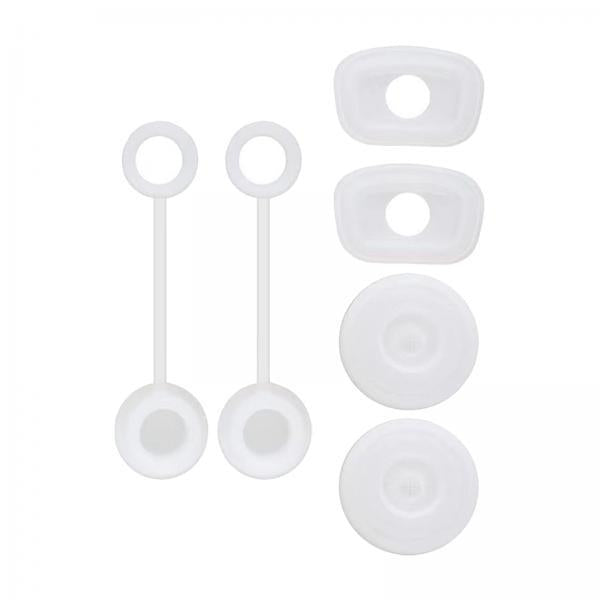 3xLeak Stopper Dustproof Portable Straw Plug Splashproof Straw Cover Cap