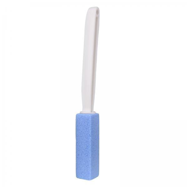 2xPumice Stone Toilets Brush with Handle for Rust Grill Feet Care Bath Pool Blue 20.5cm