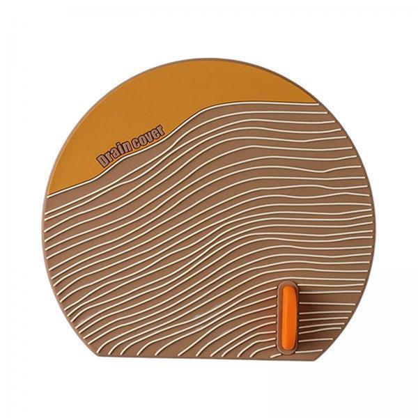2xSealing Drain Cover Gadget Anti Blocking for Household Bathroom Restroom Coffee