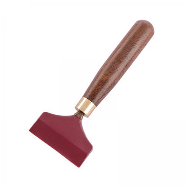 3xWiper Tea Scraper Wood Tray Cleaning Tool for Household Ceremony Bedroom S Short Handle A