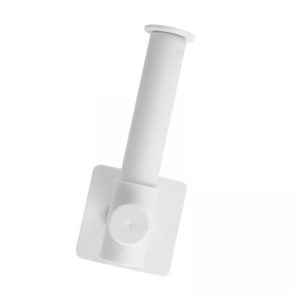 3xHousehold Toilet Paper Holder Mounted Tissue Hanger for Kitchen Washroom Art White