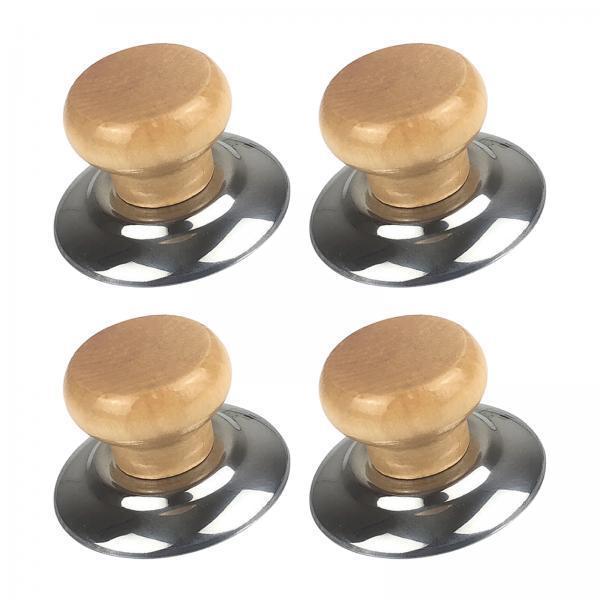 2xPot Lid Cover Knob Handle 4Pcs Pan Handgrip Lid Knob Cap for Saucepan Lids