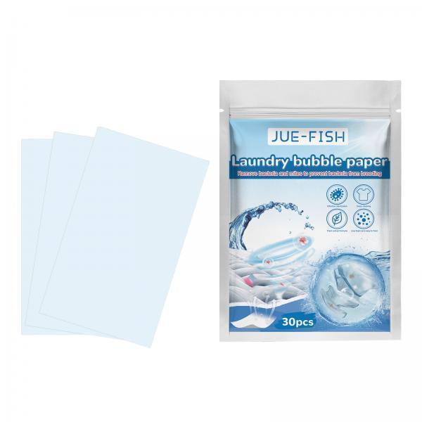 2x30 Wash Paper Sheets Soap Softener for Washing Machine Cleaning