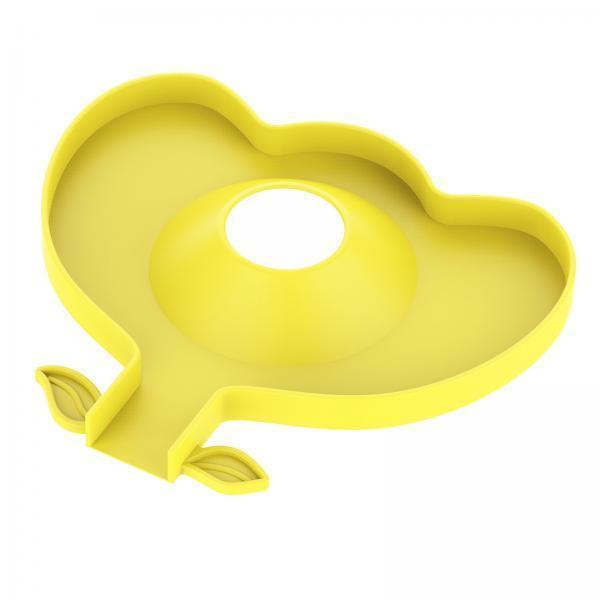 4xKitchen Faucet Splash Guard Faucet Absorbent Pad for Bathroom Yellow