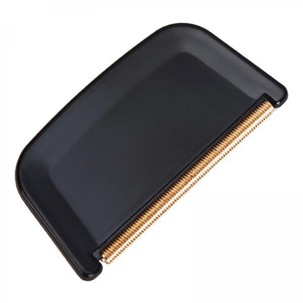 4xWool Cashmere Comb Multi Fabric Garments DE Pilling Removing Fuzz and Lint Black