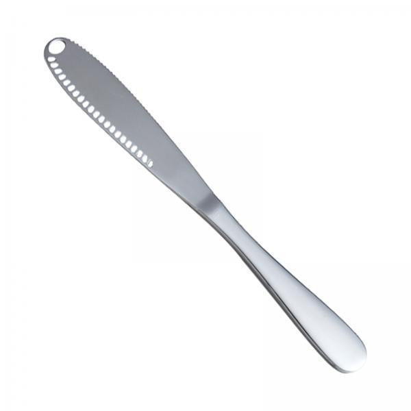2xStainless Steel Butter Knife Sandwich Spreader Grater Slicer Silver