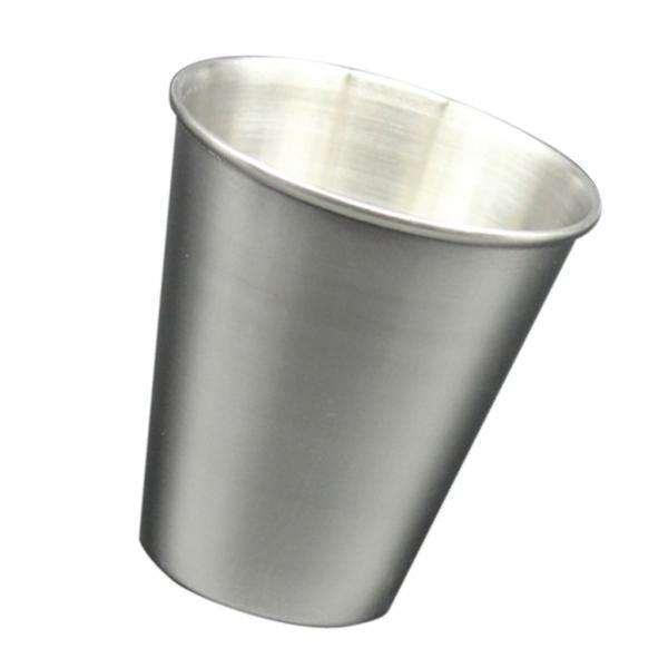2xMini Stainless Steel Wine Whisky Cup Mug 70ml/2oz Hip Flask Accessories