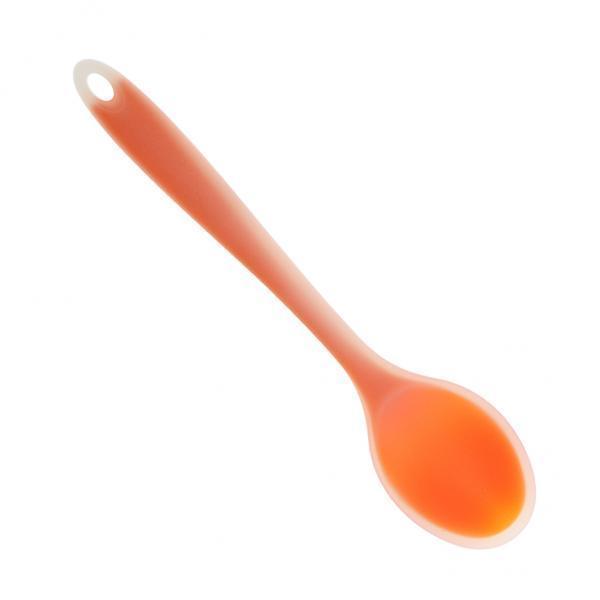 3xSilicone Ladle Soup Spoon Utensils Non-stick Cooking Kitchen Tools Orange #1