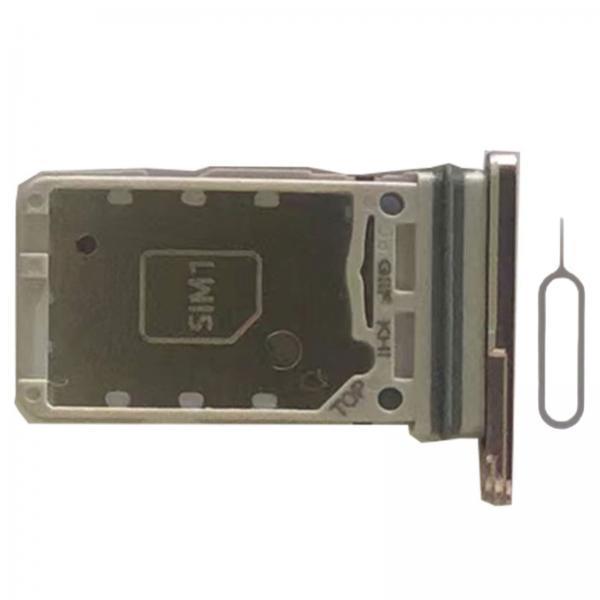 4xDual Sim Card Tray Holder Replacement for Samsung S21 5G Sim Tray Gold