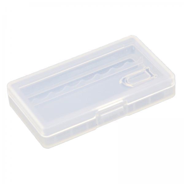 3xBattery Storage Case Holds 8 AAA Batteries Transparent Dustproof Portable