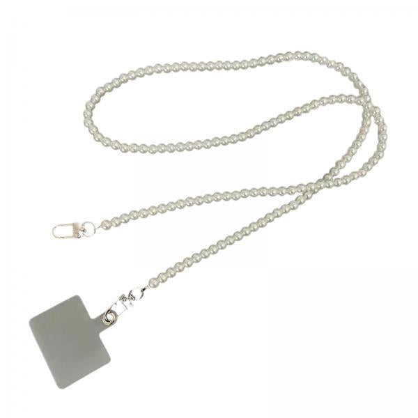 3xBeaded Phone Chain with Phone Gasket Cute Detachable Phone Lanyard for Women crossbody chain