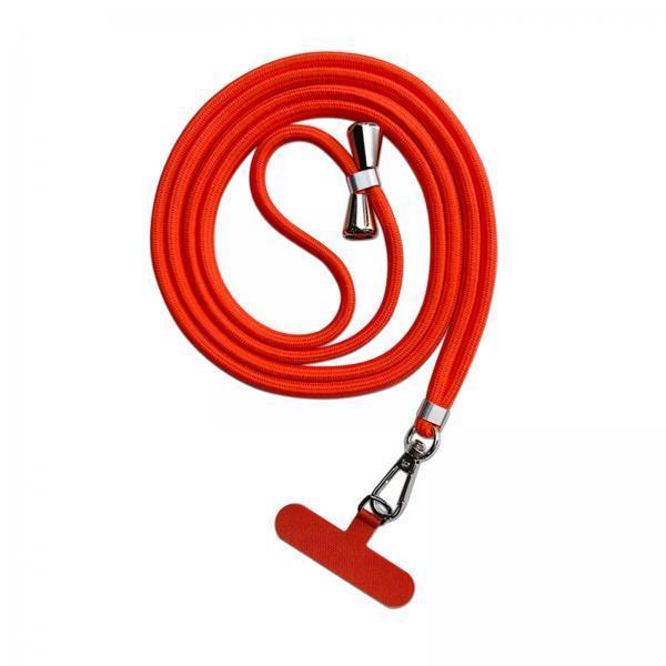 4xPhone Lanyard Crossbody Safety Tether Tab System for Hiking Climbing Cycling Orange