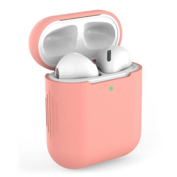 4xEarphones Protective Cover for Airpods Wireless Earphone Case Orange