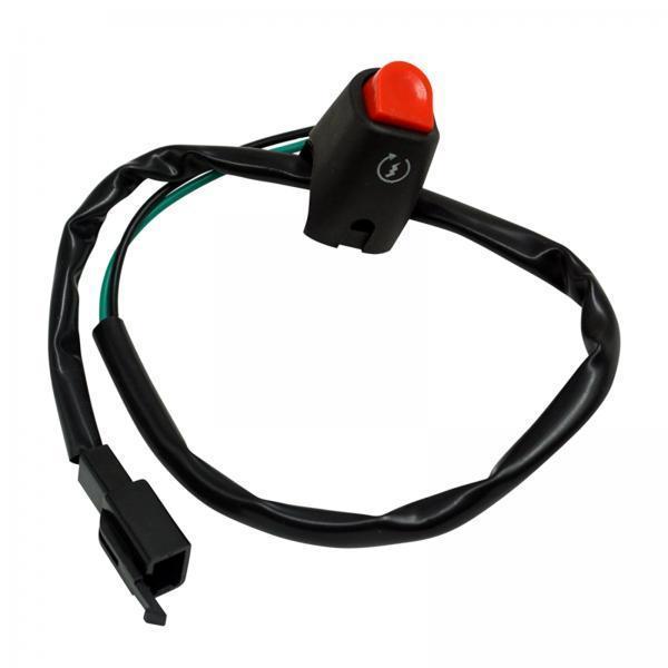 2xMotorcycle Modification Start Ignition Switch Handlebar Mount Durable Sturdy