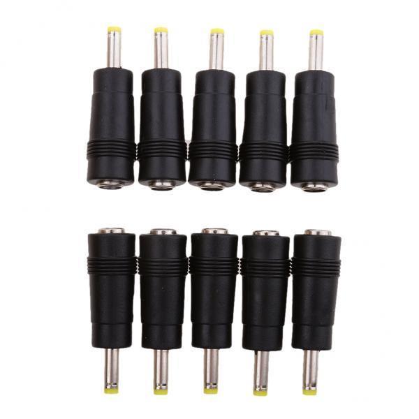 4x10 Pieces 5.5 x 2.1mm Female to 4.0x 1.7mm Male DC Plug Adapter Connector