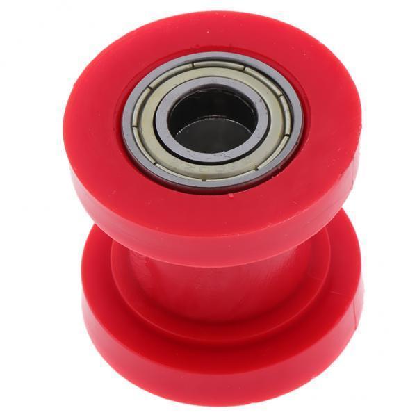 2xMotorcycle 10mm Chain Roller Pulley Tensioner Wheel Guide for Cars Red