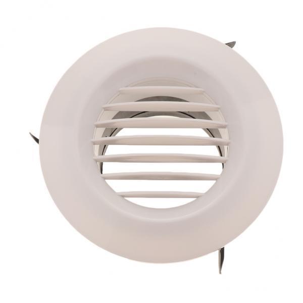 2xABS White Air Vent Ventilation Grill Outlet Fit for Car Boat RV Motorhome