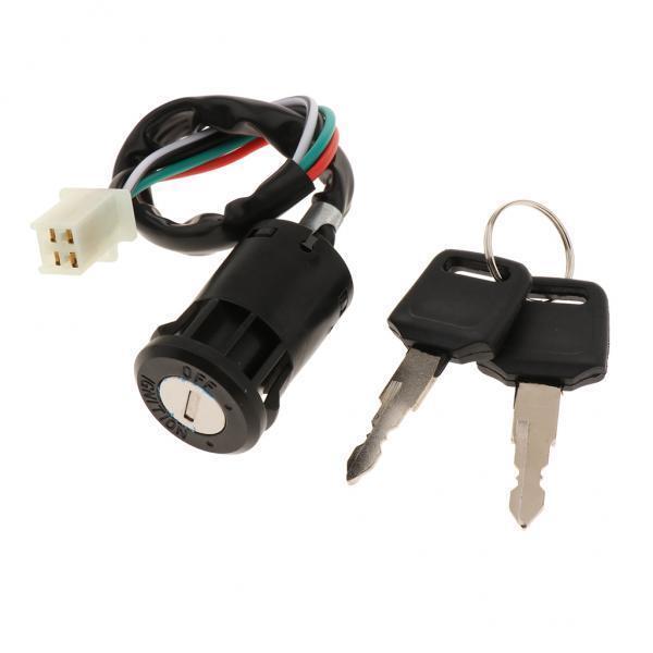 2xMotorcycle Ignition Key Switch for Motor ATV 50CC,110CC, 125CC,150CC