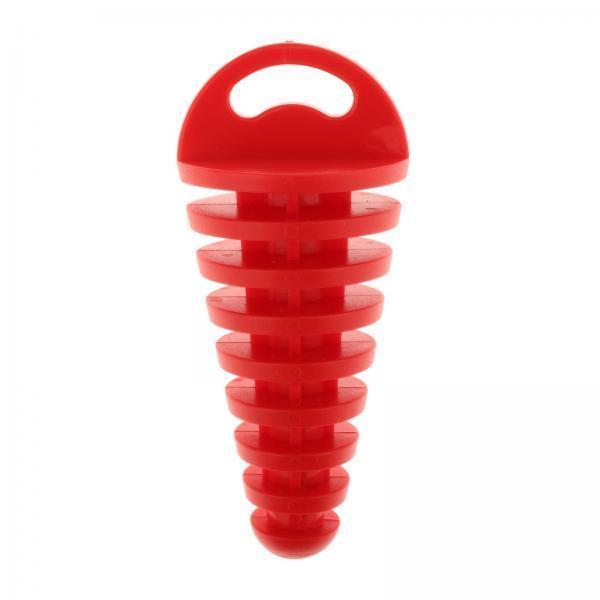 2xUniversal Motorcycle Exhaust Pipe Silencer Motorbike Muffler Insert Red