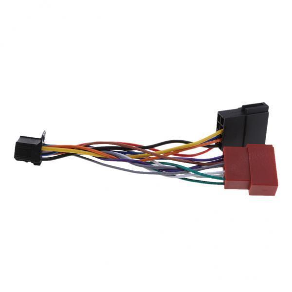 2x16Pin ISO(Female)Radio Receiver Replacement Wire Harness Cable for Pioneer