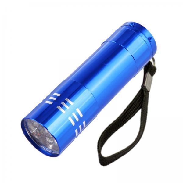 4xMini Flashlight Small Flash Light Flashlight for Hiking Backpacking Home Blue