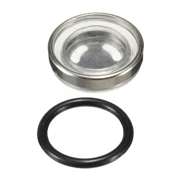 2xOil Pump Sight Glass Universal Gasket Repair Parts for Motorcycle 18mm