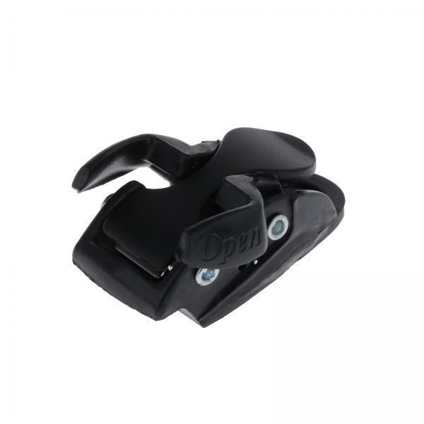2xInline Roller Skate Spider Buckle Mounting for Skiing Ice Skates Accessories black