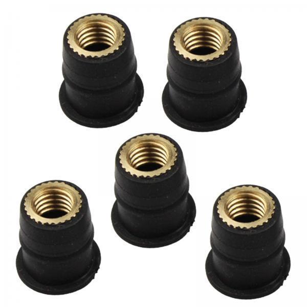 3x5x Windshield Well Nut Parts Replaces Repair Parts Assembly Fairing Fastener Thread M6
