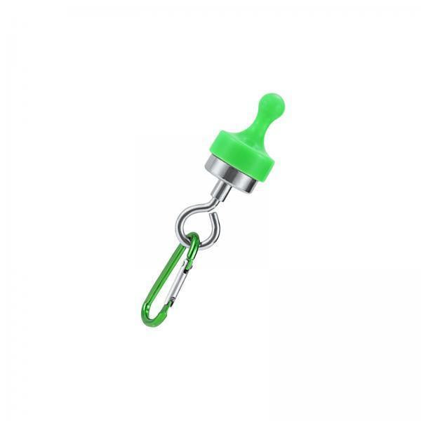 3xMagnetic Hooks Heavy Duty Camping Strong Magnetic Tent Light Hook for Garden Green
