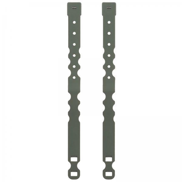 2x2 Pieces Tailor Malice Clips Strap Buckle for Vest Backpack Gear Holder Green