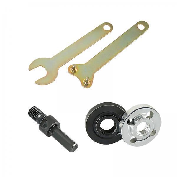 2xElectric Drill Angle Grinder Adapter Flange Nuts Drill Arbor Adapter Mandrel