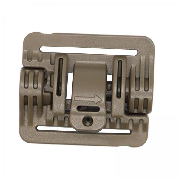 3xVest Quick Release Buckle Slider for Hunting Backpack Strap Belt Accessories Khaki Short