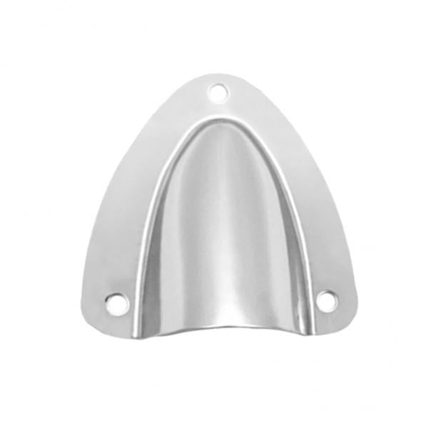 2x316 Stainless Steel Large Clam Shell Vent Wire Cable Cover For Boats Marine