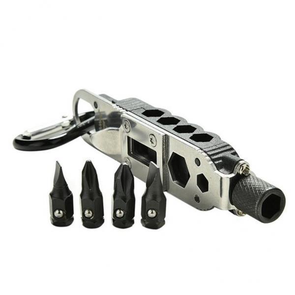 3xCompact Multifunctional Screwdriver Outdoor Portable Hexagon Wrench Survival