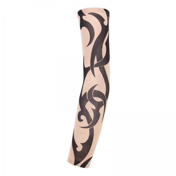 2xUnisex Cooling Arm Sleeves Tattoo Cover up for Walking Basketball Tennis E