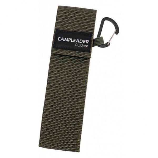 4xPicnic Tableware Storage Bag Reusable with Carabiner Lightweight Portable Green