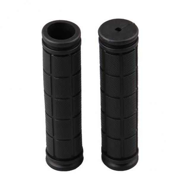 2xAnti-Slip Bike Bicycle MTB Handlebar Grip Soft Rubber Bar Covers Black